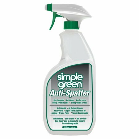 SIMPLE GREEN Anti Spatter, Ready-To-Use, 32 oz, Trigger Spray Bottle 13452
